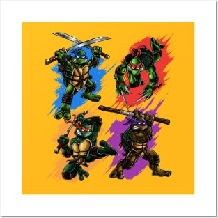 Teenage mutant ninja Turtles Posters and Art